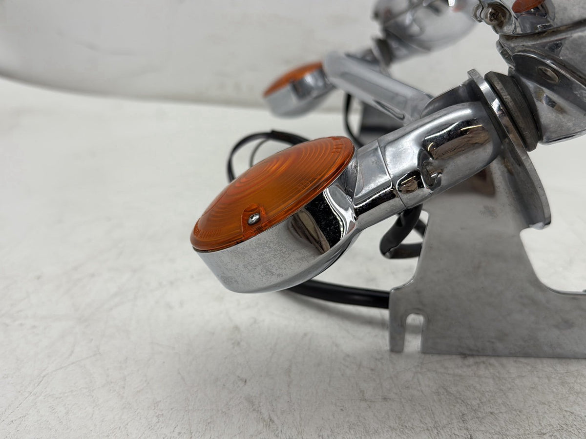 2000 Harley Electra Glide Ultra Front Turn Signal Indicators Light Bar OEM