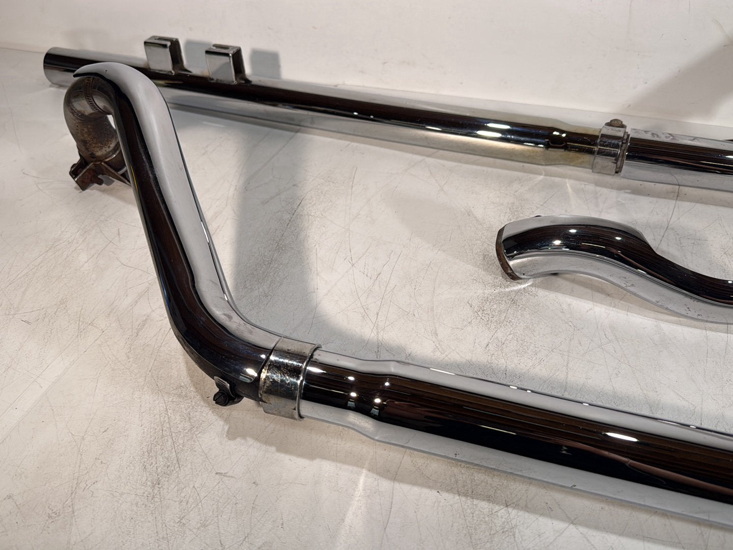 1984 - 1998 Harley-Davidson Touring Electra Glide Classic Exhaust Header Pipes Muffler