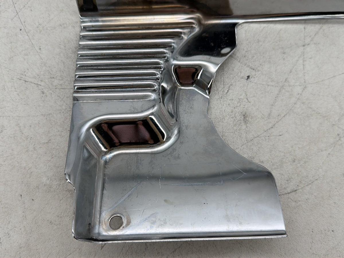 2005 Harley Road King Touring Police Ribbed Transmission Interface Cover Panel