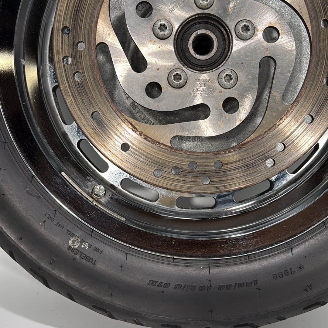 1991 - 2003 Harley-Davidson Sportster Custom Rear Wheel Rim Tire 41013-00A