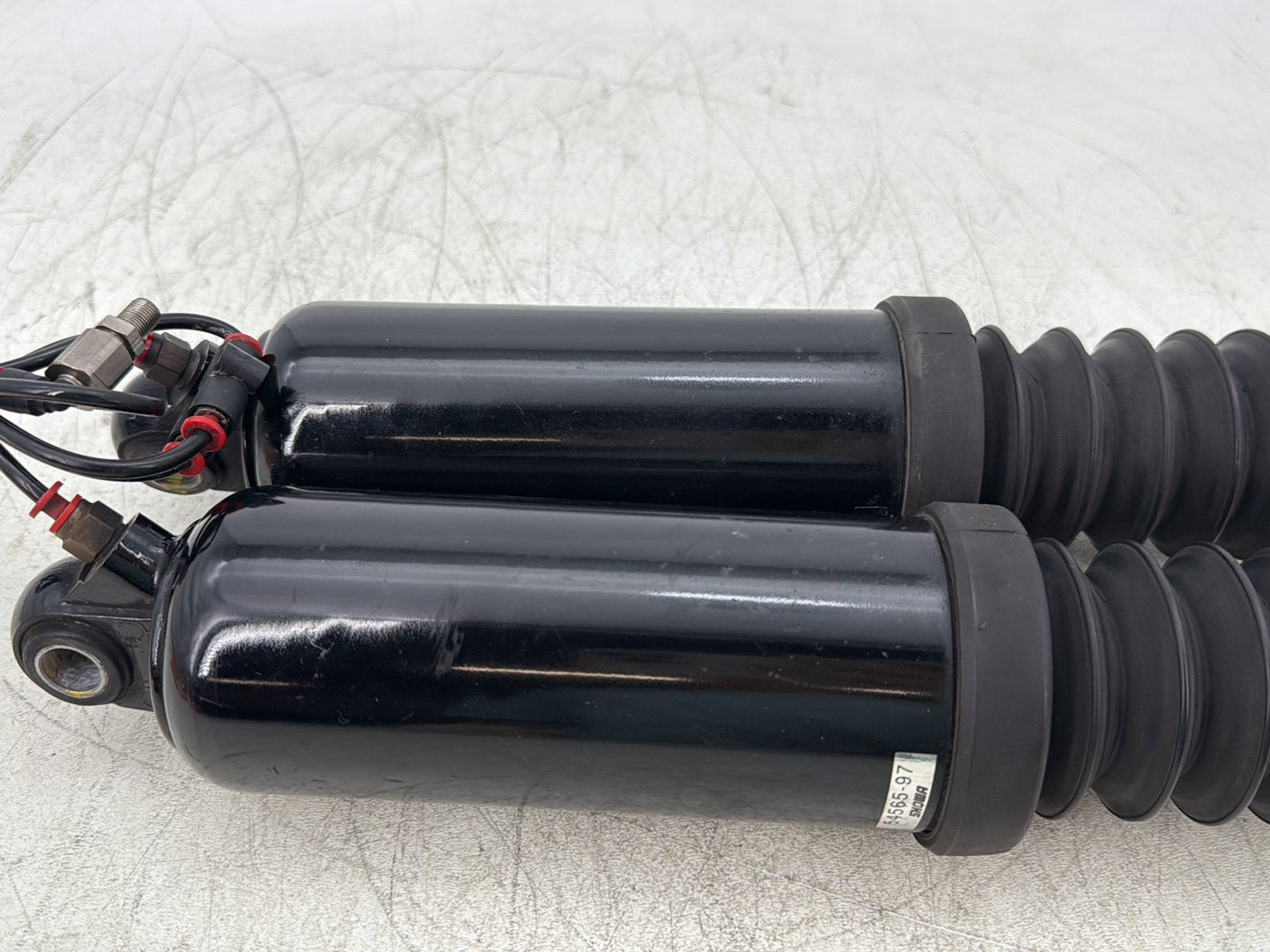1998 Harley Touring FLHTCUI Electra Glide Ultra OEM Rear Left Right Shock Absorbers