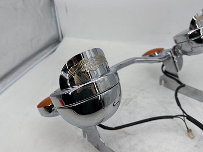 1999 - 2006 Harley-Davidson Touring Electra Glide Classic Front Turn Signal Indicators Aux Light Bar  	68712-94A