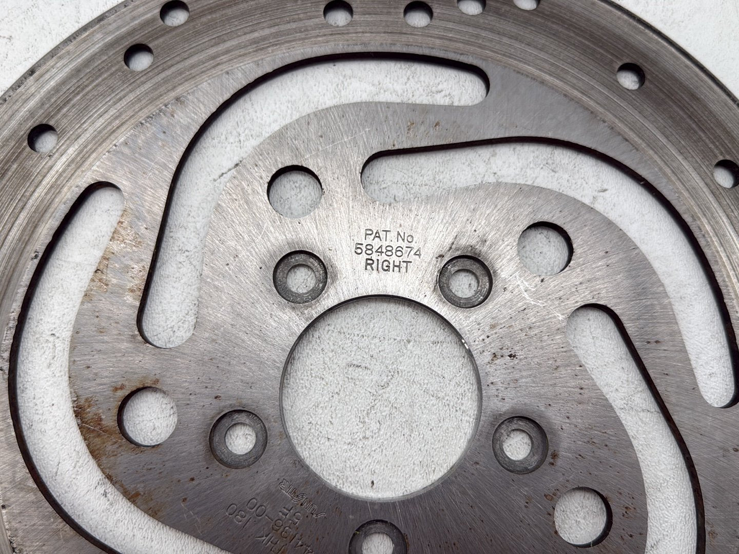 2006 Harley Touring FLHTCI Electra Glide Classic OEM Front Brake 1 Rotor Disc