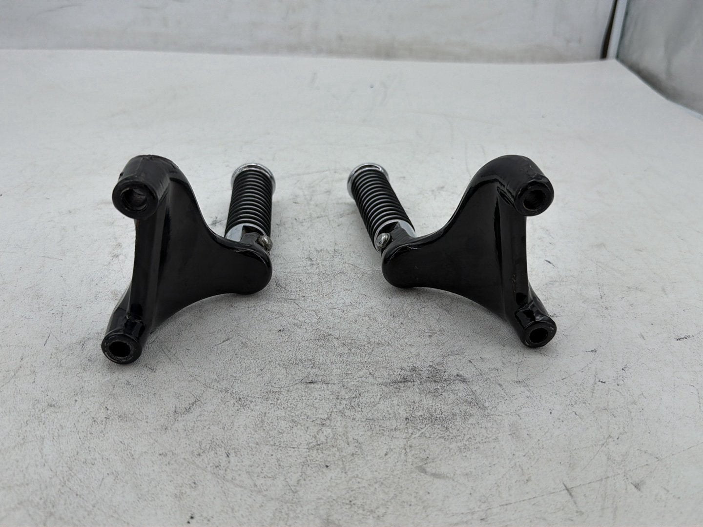 2006 Harley Sportster 1200 Custom XL1200C OEM Passenger Left & Right Foot Pegs