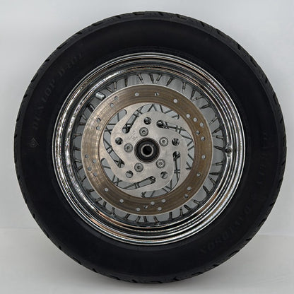 1991 - 2003 Harley-Davidson Sportster Base 1200 Rear Wheel Rim Tire Spoked  	40975-05A