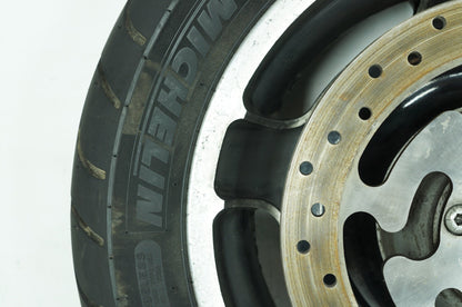 2007 - 2012 Harley-Davidson Touring Street Glide Rear Wheel Rim Tire 180/65B16 81H, Michelin, Airstrike