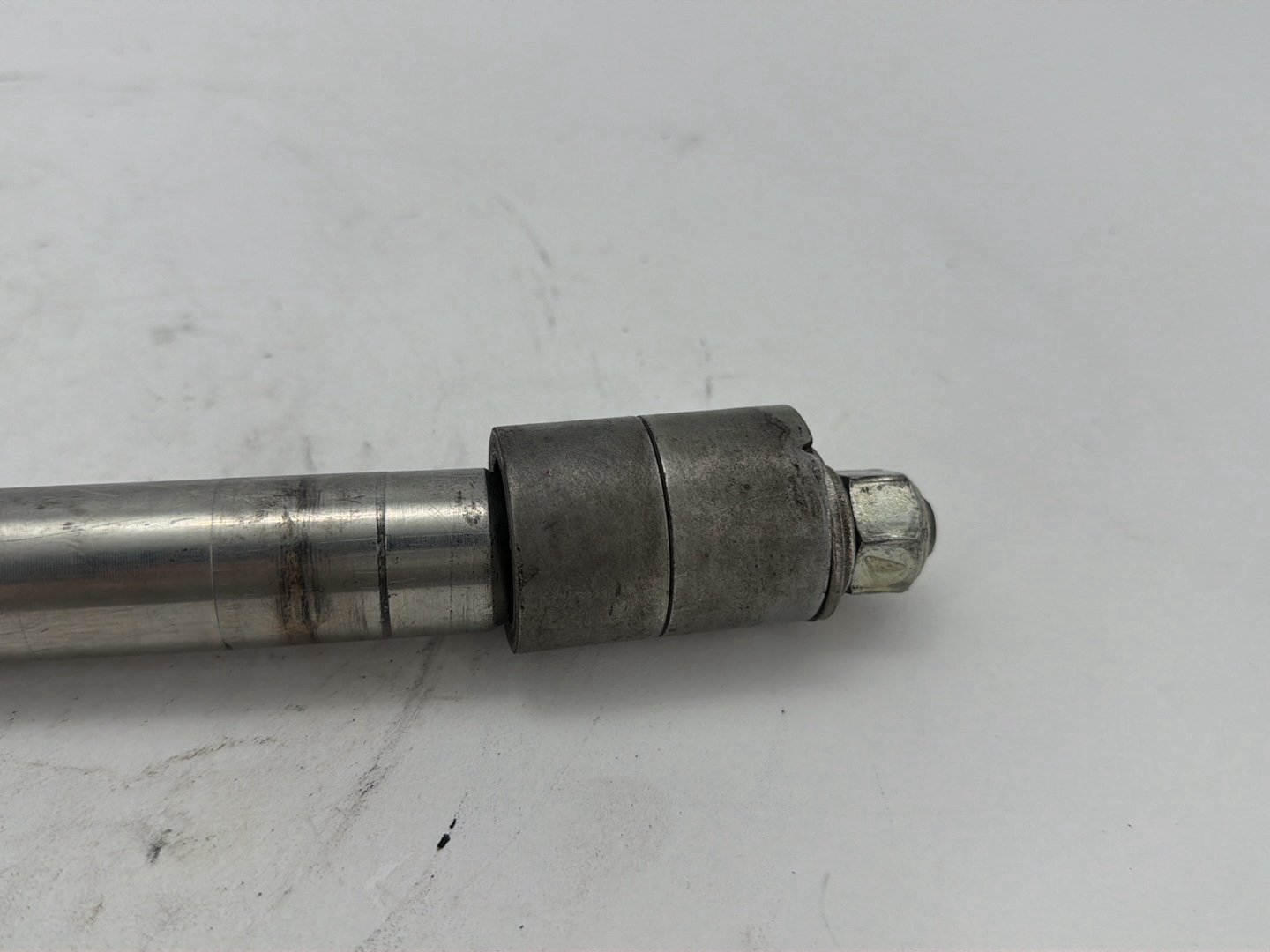 2003 Harley Road King Touring FLHRCI Classic OEM Front Wheel Axle Bolt Shaft