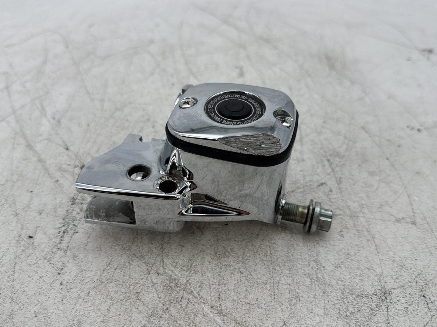 2003 Harley Dyna Wide Glide FXDWG OEM Front Brake Lever Master Cylinder Reservoir