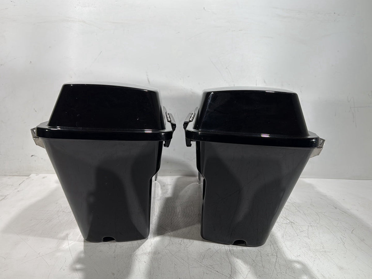 2007 Harley Touring FLHTP Electra Glide Police OEM Left Right Saddlebags Luggage NOKey