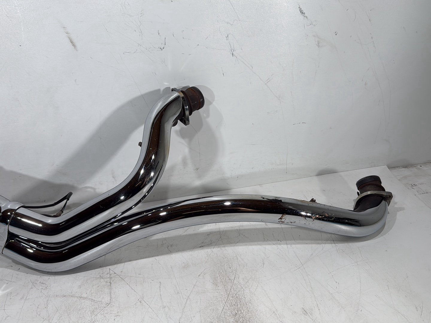2016 Harley Road King Touring FLHR OEM Exhaust System Header Pipe