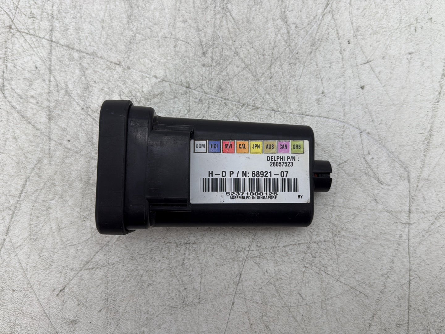 2007 Harley Dyna Street Bob FXDBI OEM Turn Signal Security Module TSSM