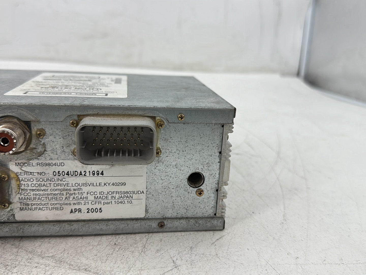 2005 Harley Electra Glide Touring Ultra FLHTCUI OEM Radio AM FM Cassette Player Audio 76164-98