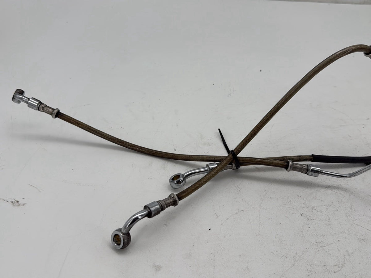 2005 Harley Electra Glide Touring CVO Screamin OEM Front Brake Hose Line Pipe