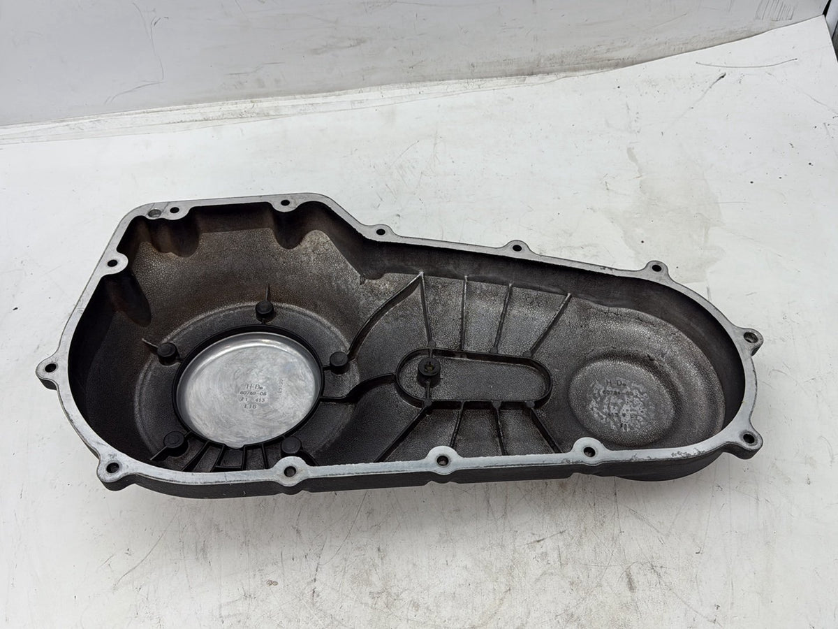 2012 Harley Dyna FXDF Fat Bob OEM Outer Primary Clutch Cover SCRATCHED