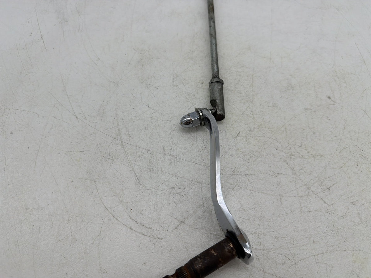 2006 Harley Softail Deuce FXSTDI OEM Gear Shifter Lever Arm w/ Rod linkage