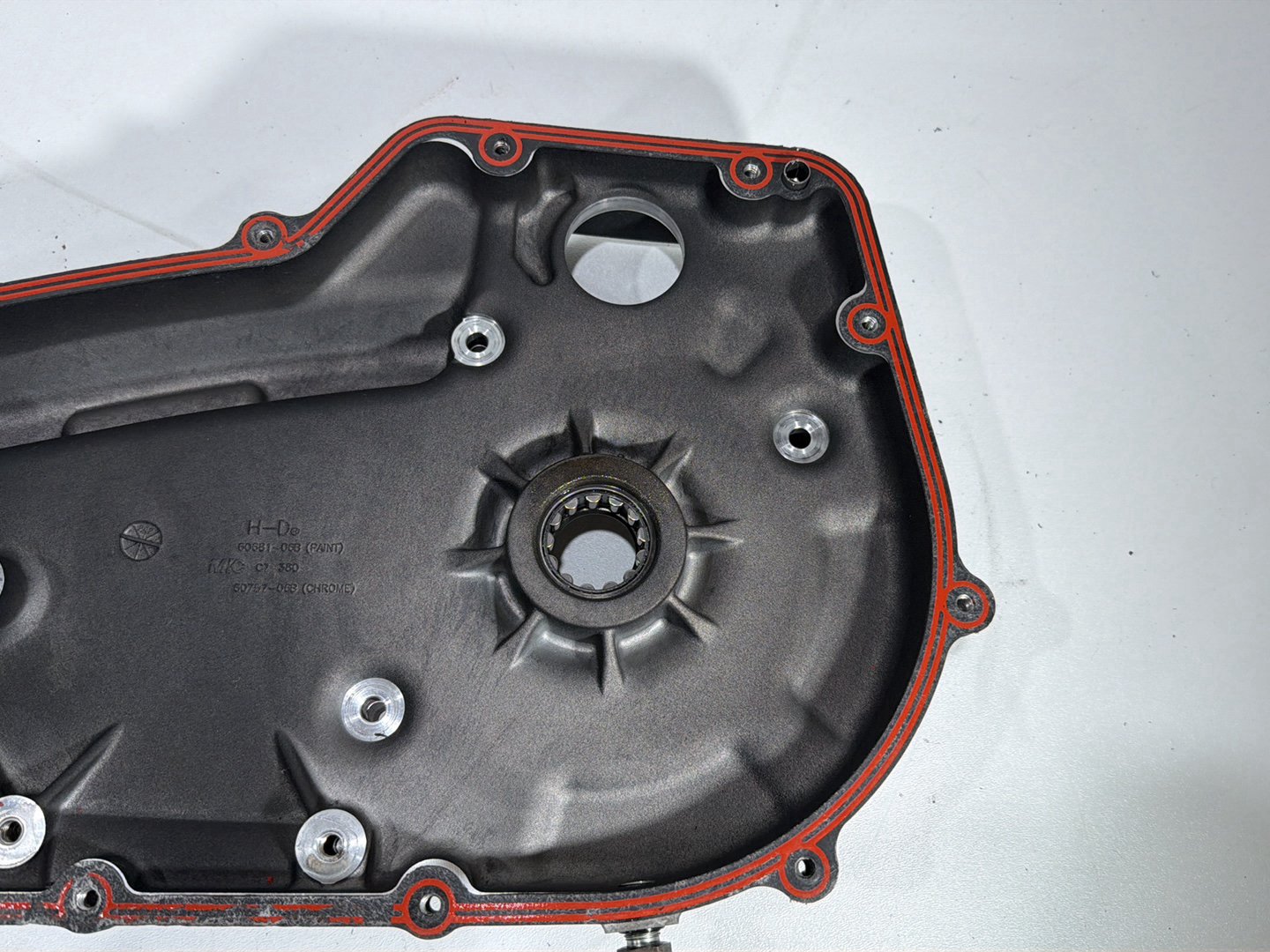 2011 Harley Heritage Softail Classic FLSTC OEM Inner Primary Clutch Cover