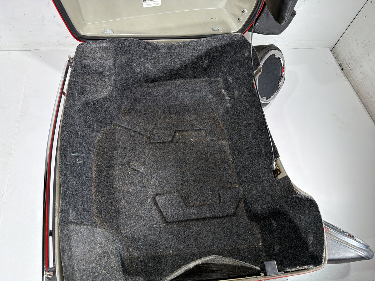 2004 Harley Electra Glide Touring Ultra OEM Pass Backrest Tour Pak Luggage NOKey
