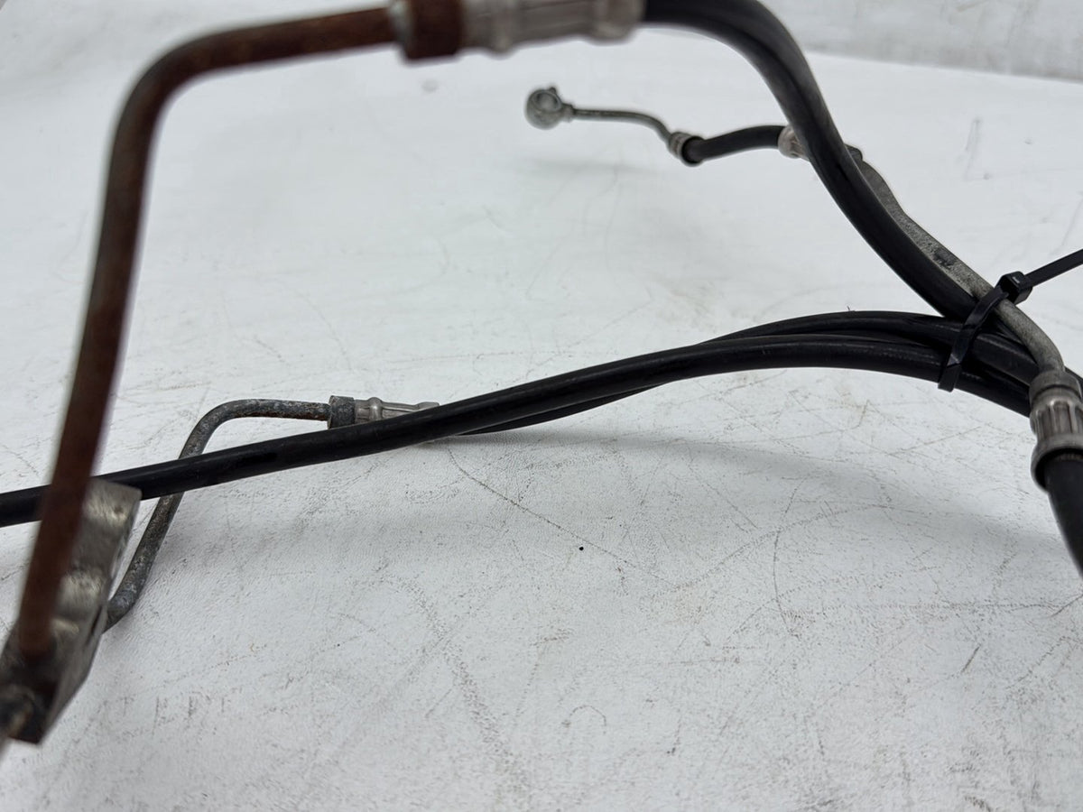 2009 Harley Road King Touring Police OEM Front Brake Hose Line Pipe ABS