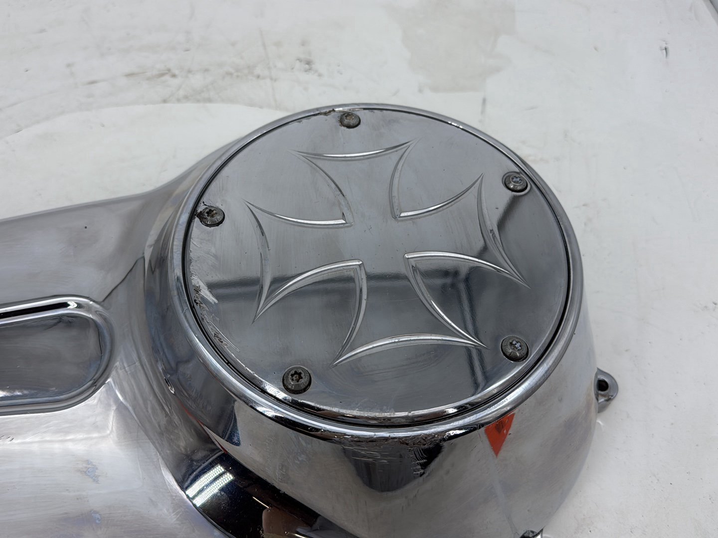 2006 Harley Dyna Super Glide Custom FXDCI OEM Outer Primary Clutch Cover