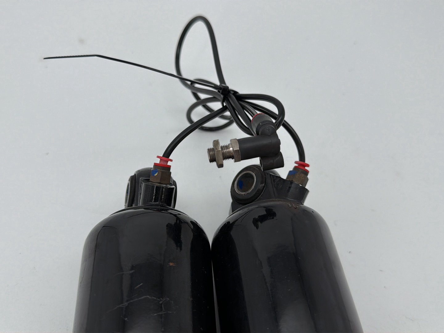 2003 Harley Road King Touring FLHRCI Classic OEM Rear Left Right Shock Absorbers