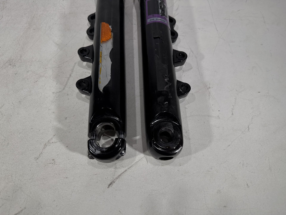2016 Harley Dyna Fat Bob FXDF 103 OEM Front Left & Right Fork Legs Sliders