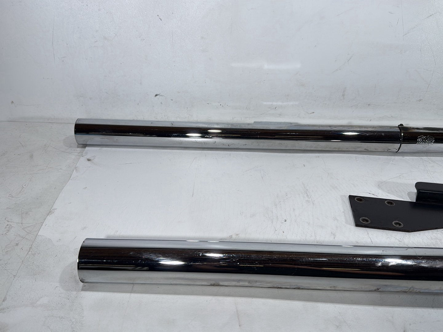 1998 Harley Softail Custom FXSTC OEM Exhaust Header Pipes Vance & Hines