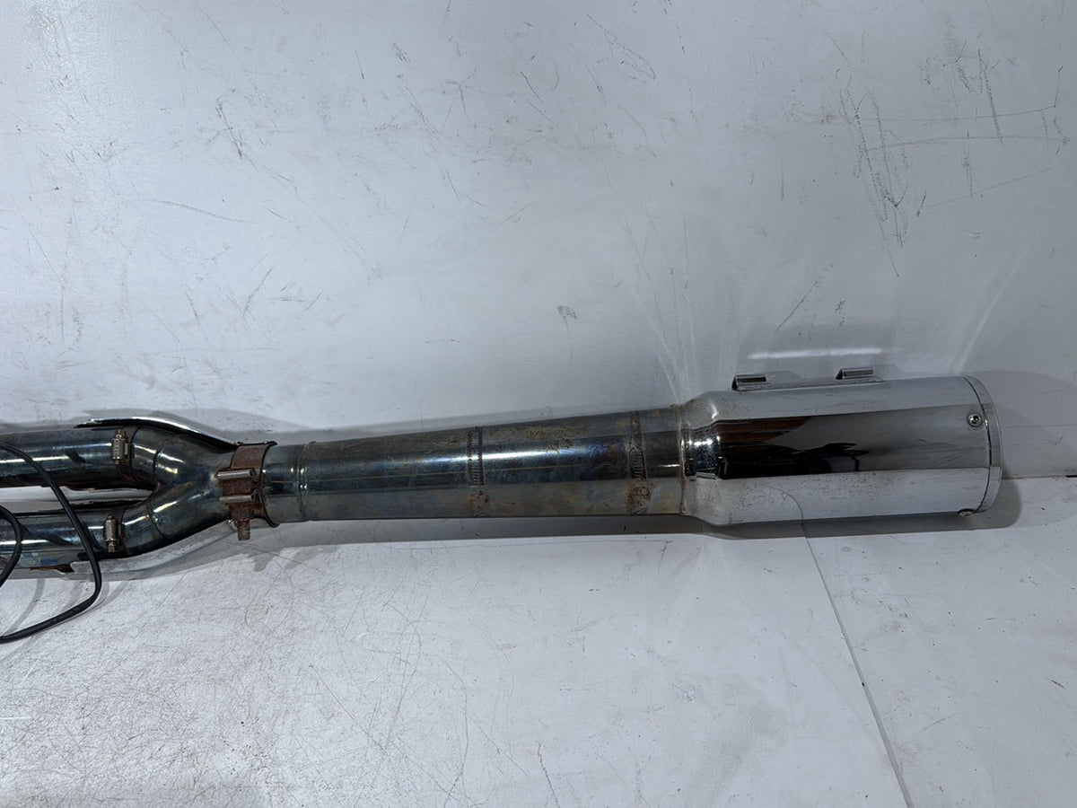 10 Harley Street Glide Touring FLHX Exhaust Header Pipes Muffler Vance & Hines