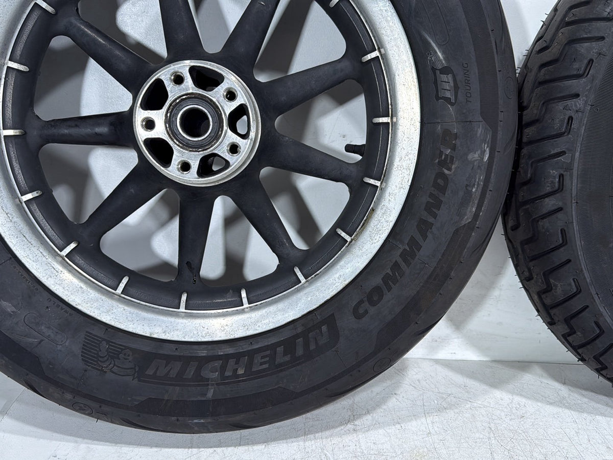 2005 Harley Road King Touring Police OEM Front & Rear Wheel Rim Tire 16"