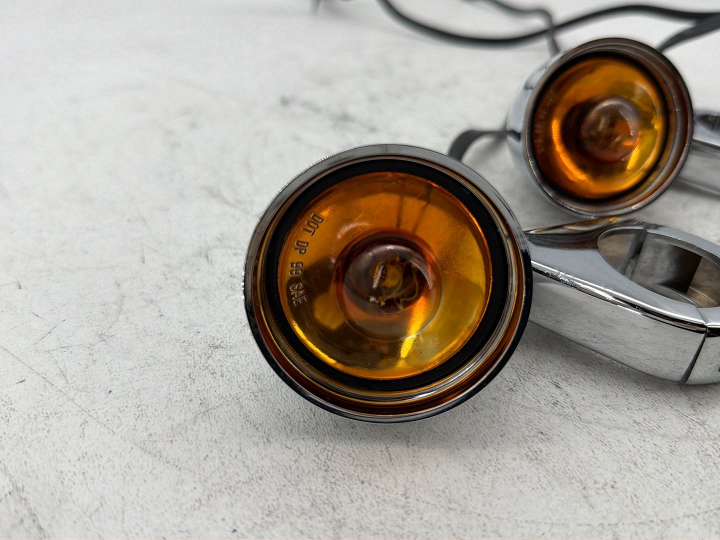 2006 Harley Sportster 1200 Custom XL1200C OEM Front Left Right Turn Signal Indicators