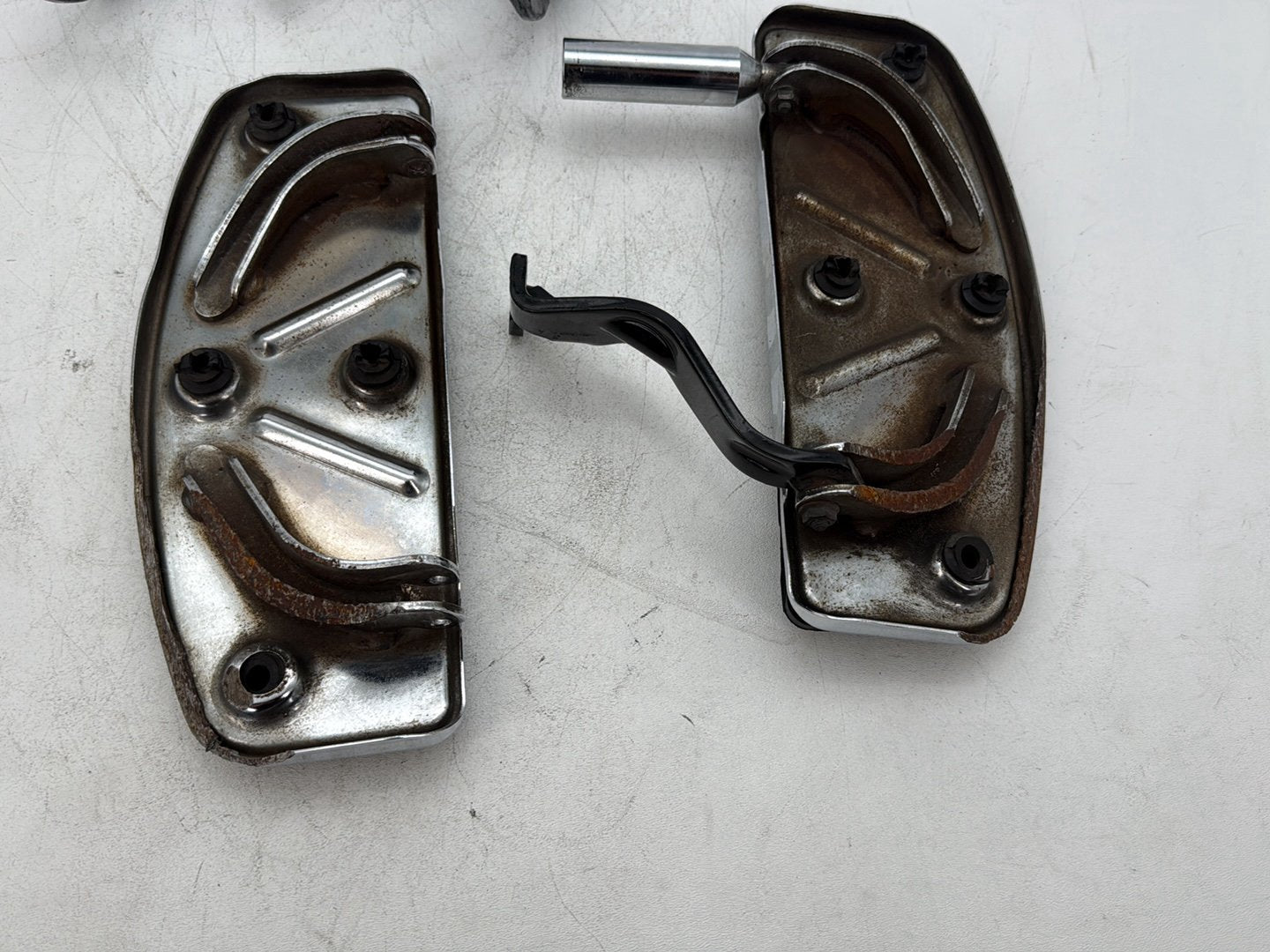 1997 Harley Softail Fat Boy FLSTF OEM Left Right Driver Floorboard Foot Rest