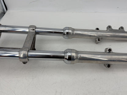 2005 Harley Sportster XL883C 883 Custom OEM Front Triple Tree Set & LH RH Fork Legs Sliders