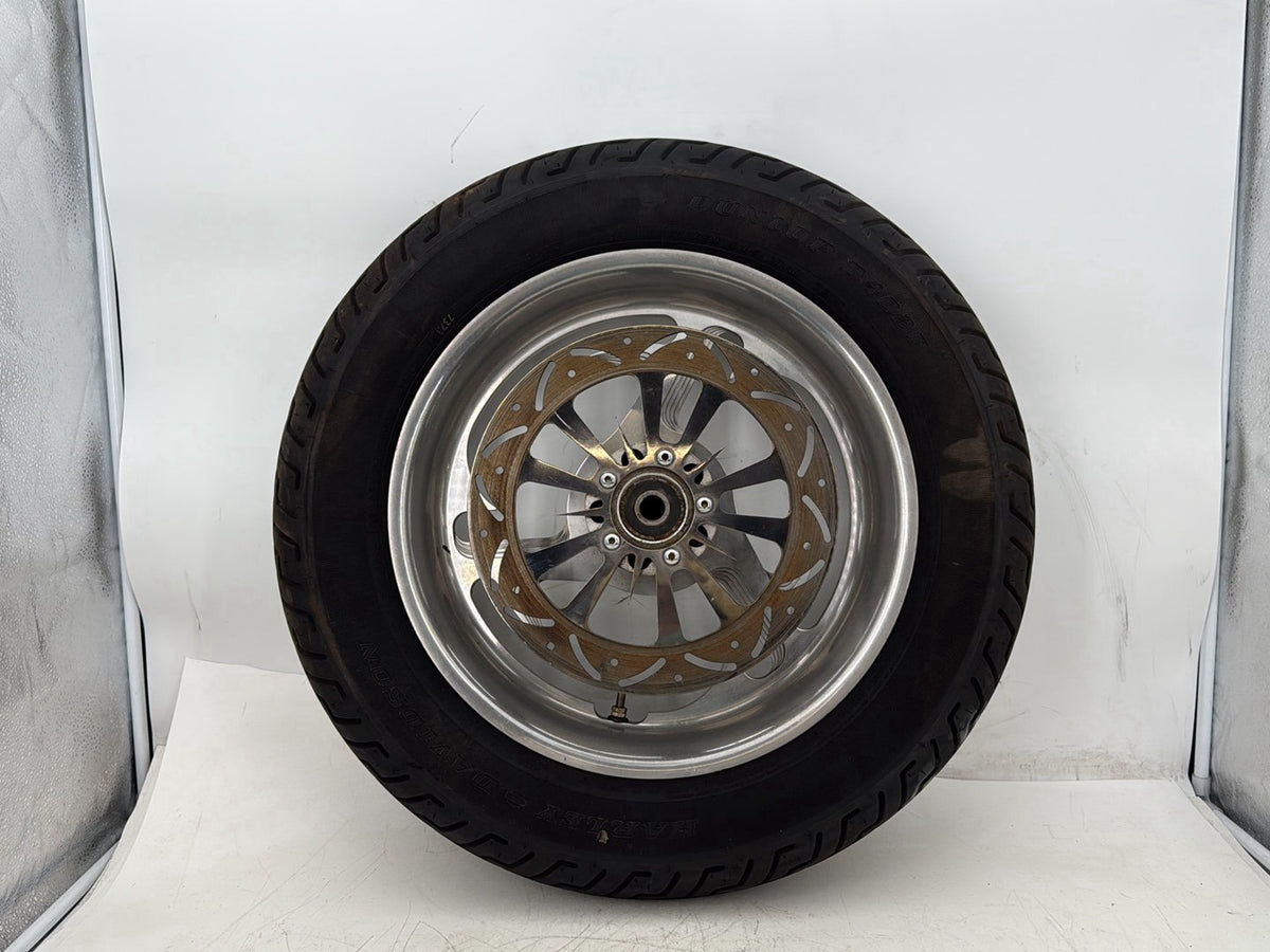 2000 Harley Softail FLSTC Heritage Classic Front Wheel Rim Tire Custom 16"