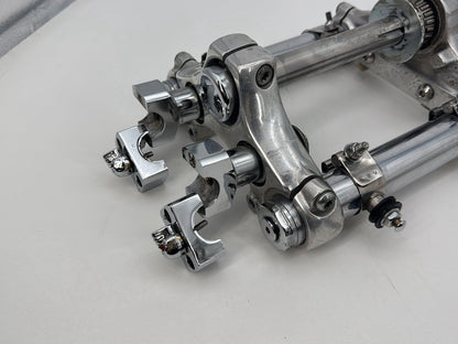 1999 - 2006 Harley-Davidson Dyna Low Rider Front Triple Tree Set & LH RH Fork Legs Sliders Left right front fork legs sliders