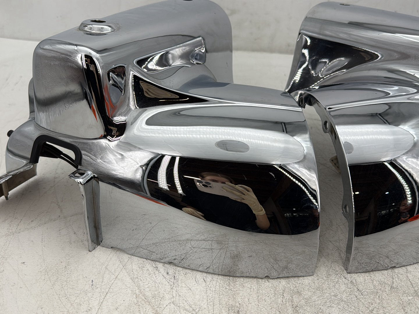 1995 Harley Road King Touring FLHR OEM Left & Right Headlamp Nacelle Covers