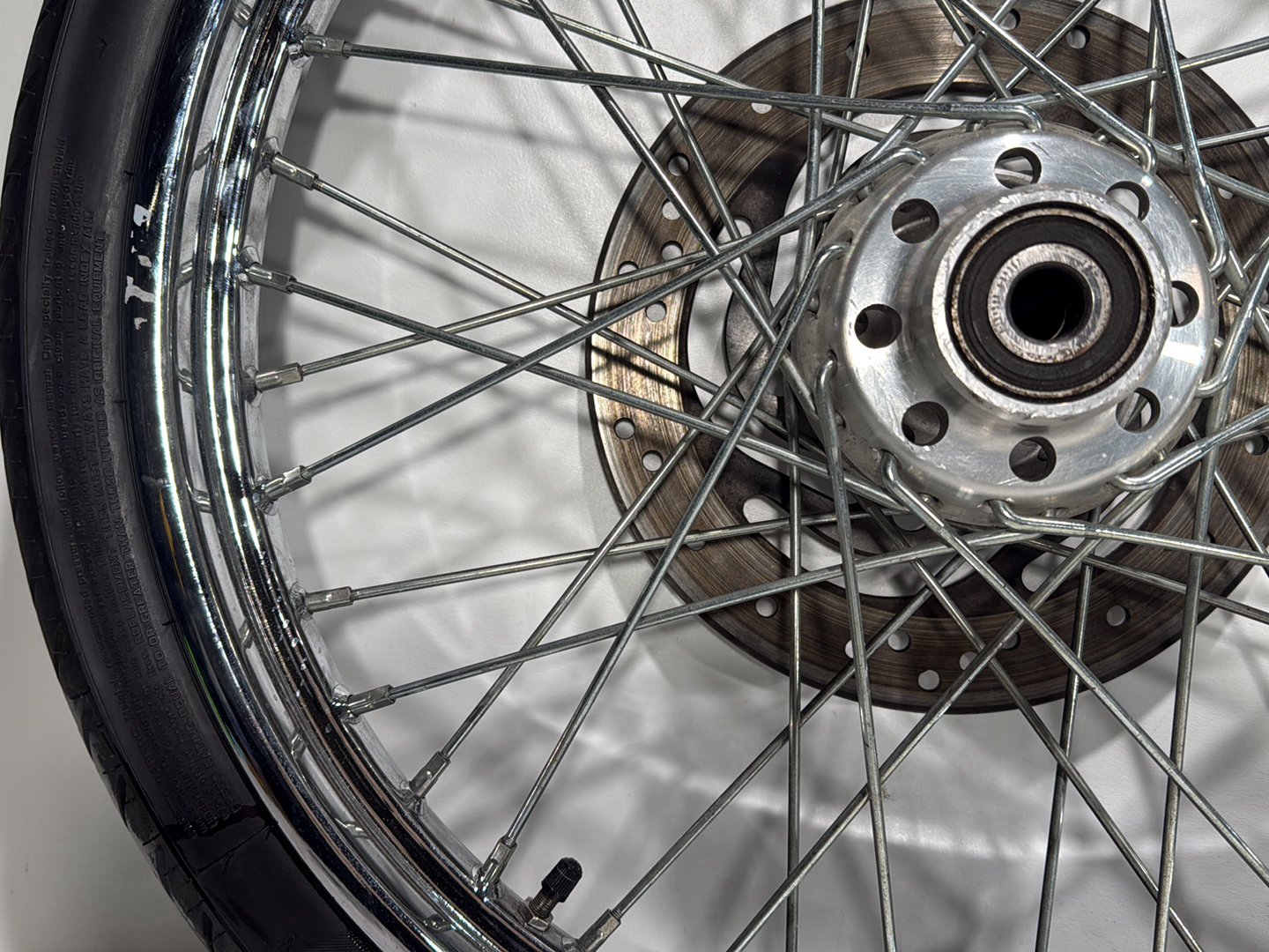 Harley-Davidson Misc  Front Rear Wheel Rim Tire Spoked 43700-05A , 43085-97