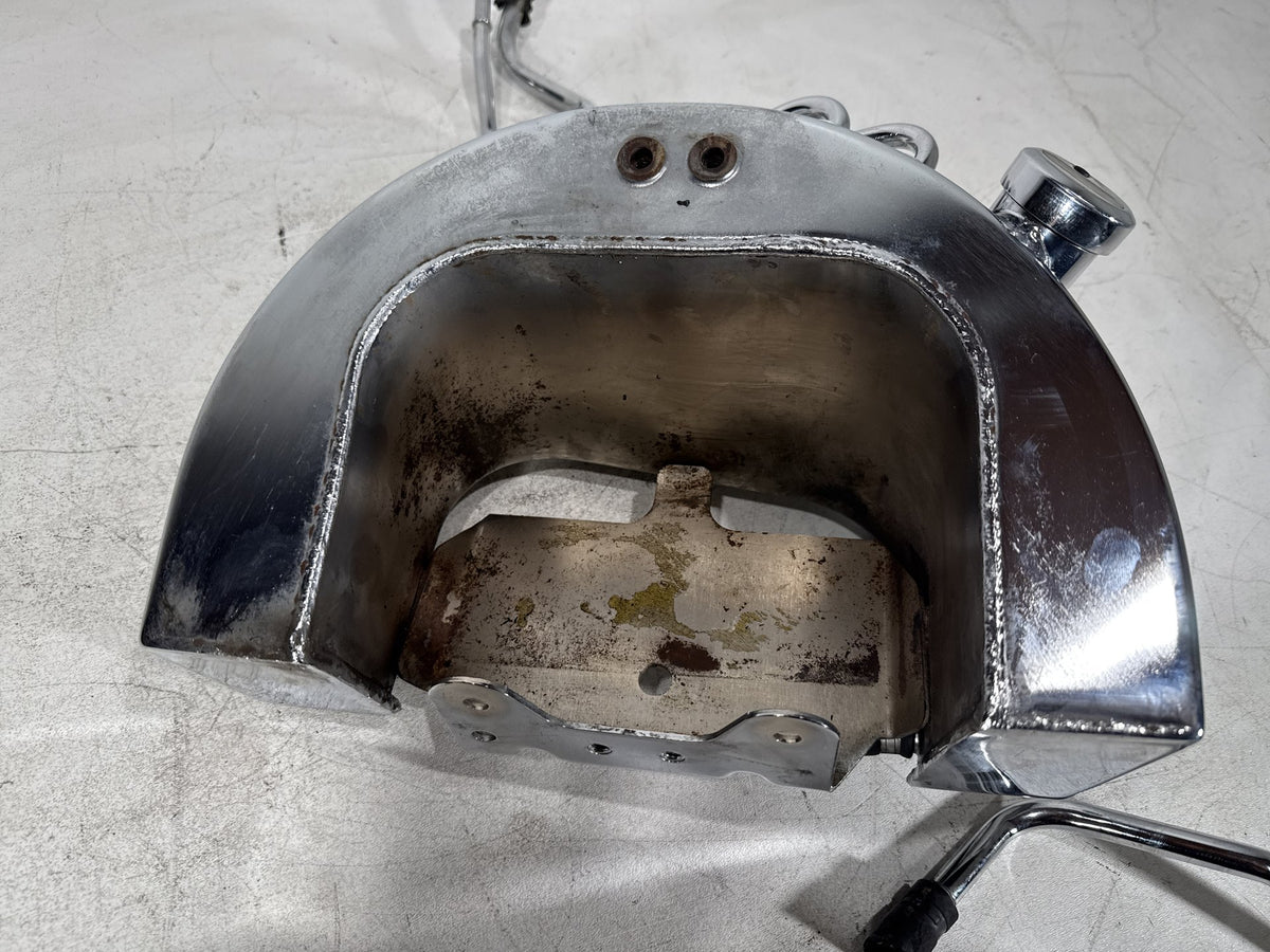 2001 Harley Heritage Softail OEM Oil Tank Reservoir Bottle Canister & Dipstick