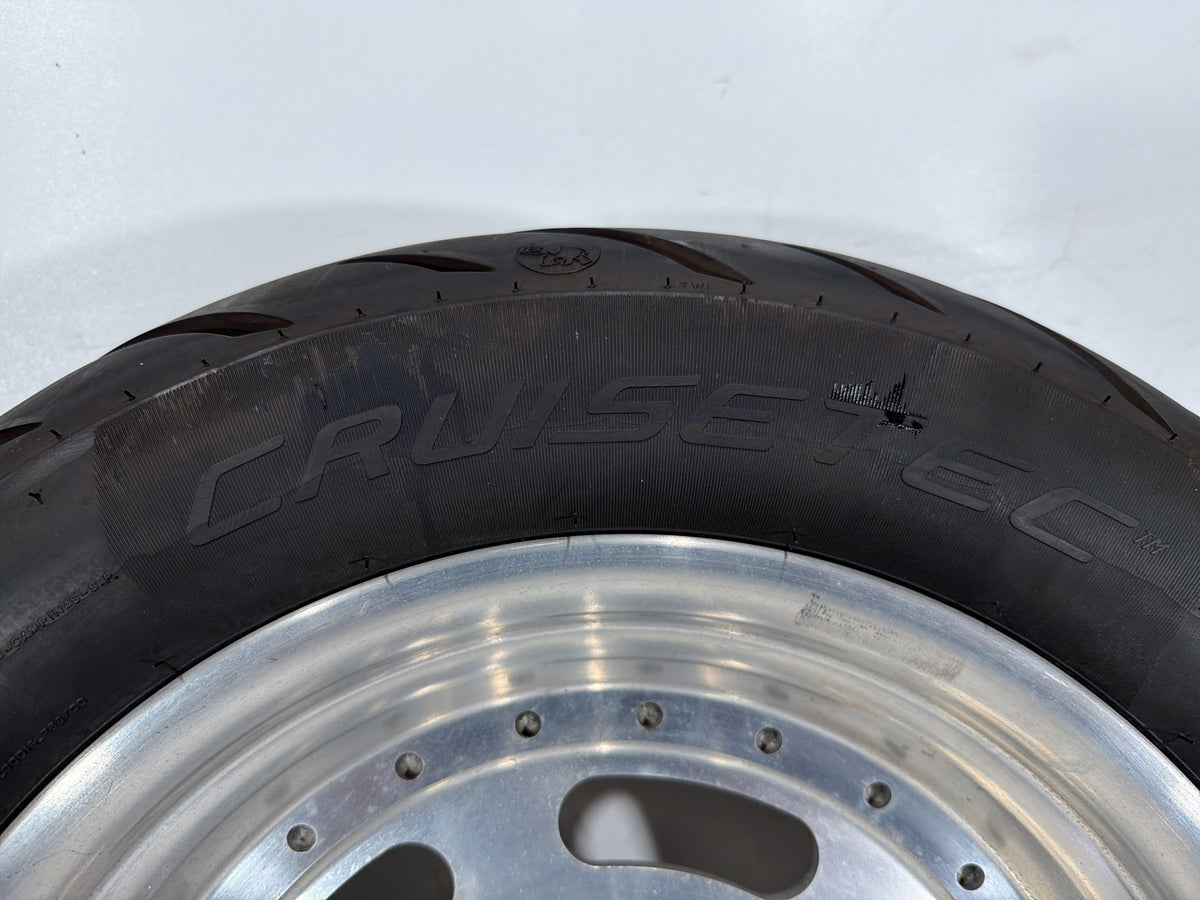 2012 Harley Dyna Fat Bob OEM Front Rear Wheel Rim Tire 130/90B16, 180/70B16 16"