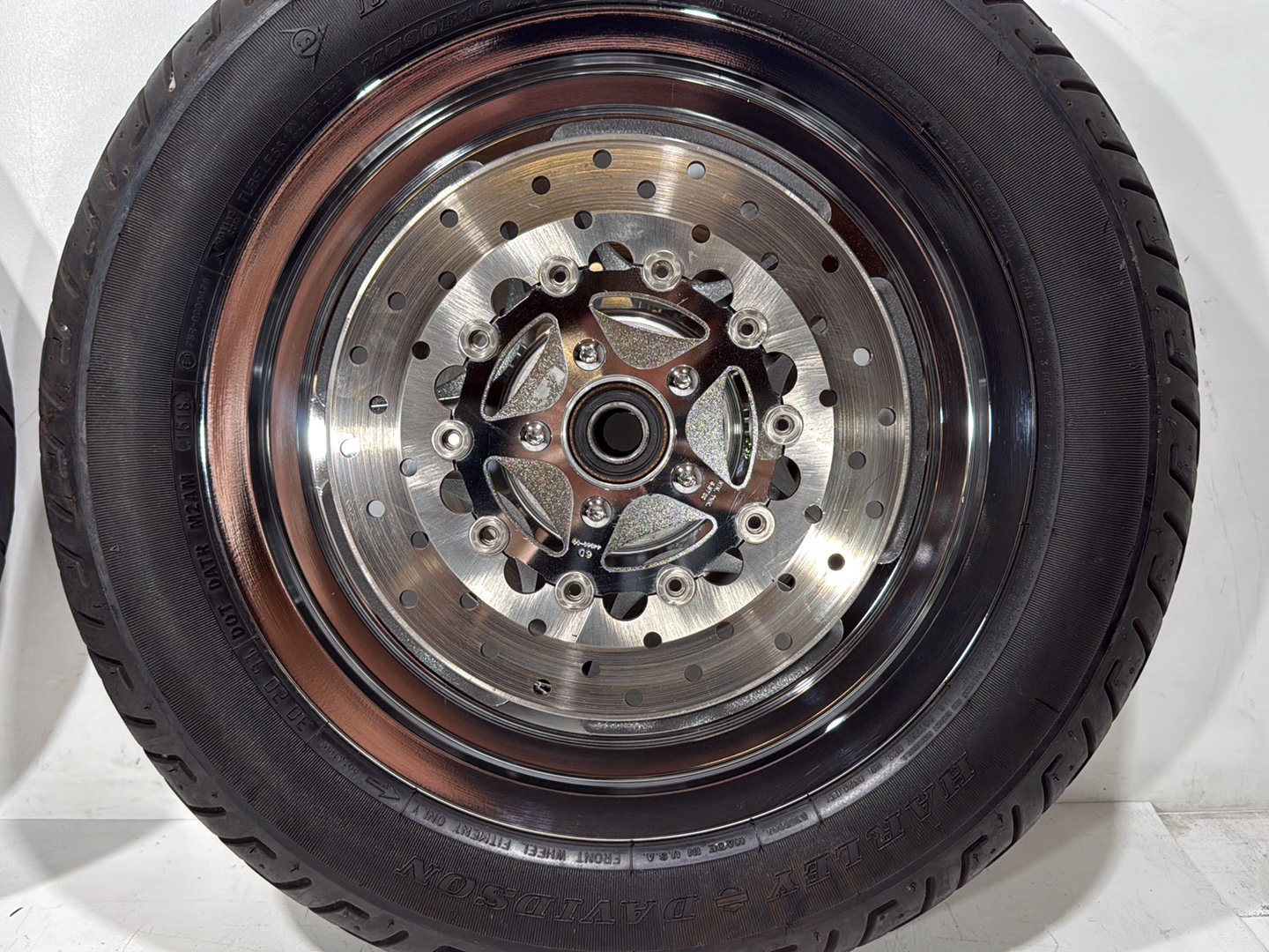 2007 Harley Electra Glide Touring FLHTCUI OEM Front & Rear Wheel Rim Tire 16"