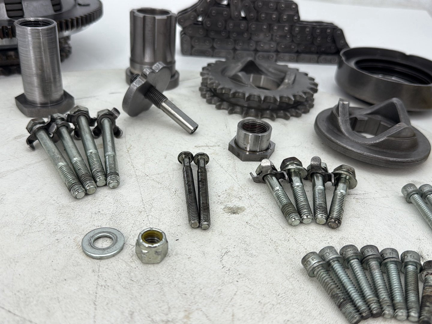 2004 Harley Softail FLSTC Heritage Classic OEM Clutch Basket Chain Tensioner Kit