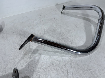 06 Harley Touring FLHRI Road King OEM Rear Left Right Saddlebag Guard Rails Bar