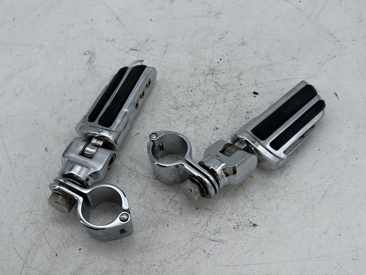1997 Harley Road King Touring Police FLHPI OEM Front Right Left Highway Foot Pegs