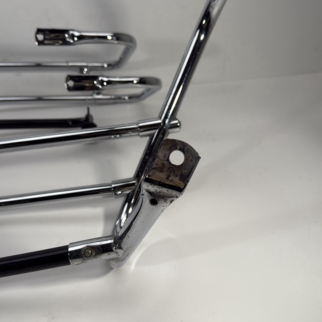 1984 - 1998 Harley-Davidson Touring Road King Police Rear Left Right Saddlebag Guard Rails Bar  	49194-85