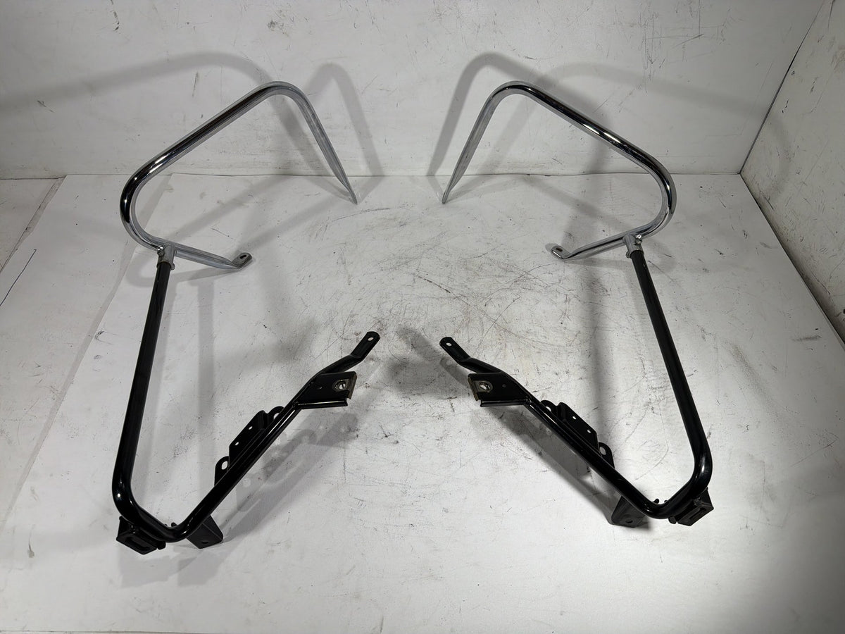 2011 Harley Electra Glide Touring OEM Rear Left Right Saddlebag Guard Rails Bar