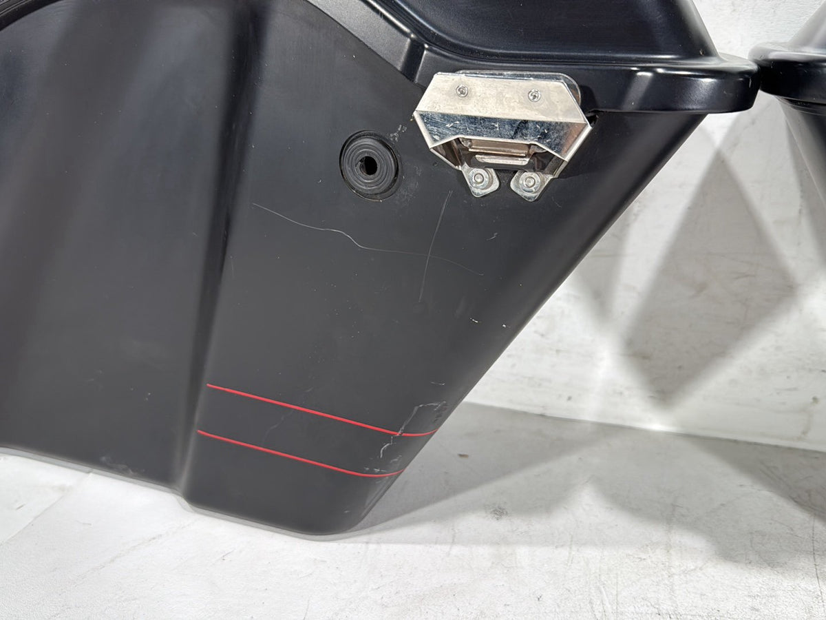 2011 Harley Road Glide Touring FLTRX OEM Left Right Saddlebags Luggage NOKey