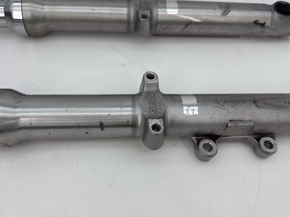 2009 Harley Sportster XL1200C 1200 Custom OEM Front Triple Tree Set & LH RH Fork Legs Sliders