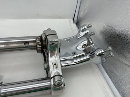 2006 Harley Sportster XL883C 883 Custom OEM Front Triple Tree Set & LH RH Fork Legs Sliders
