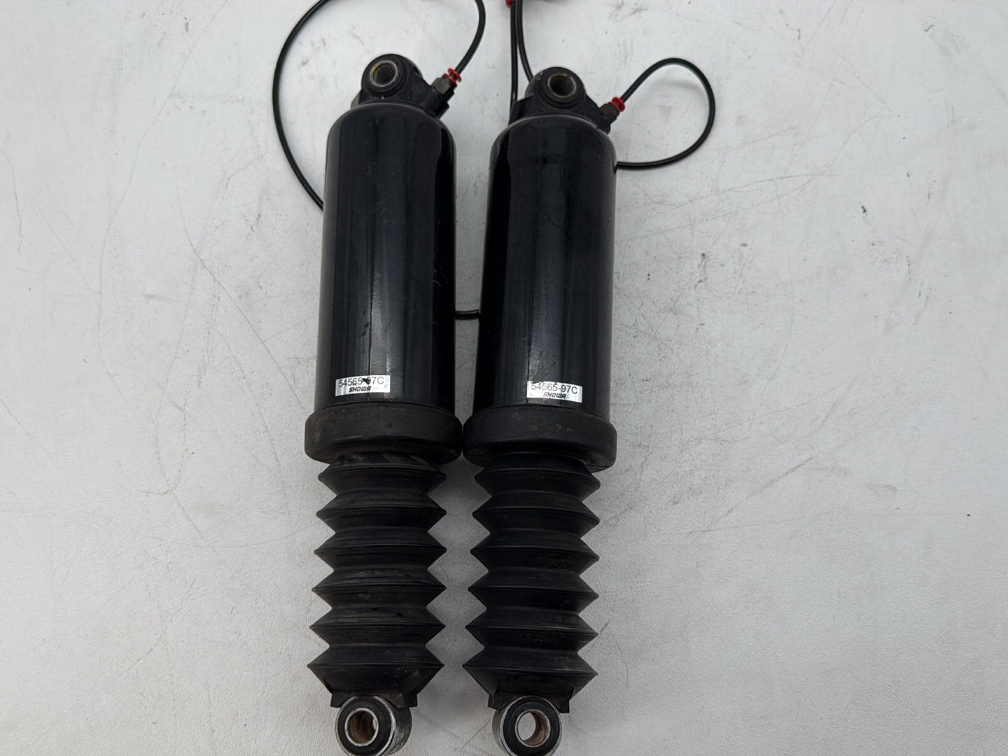 2006 Harley Touring Electra Glide Classic Rear Left Right Shock Absorbers 13"