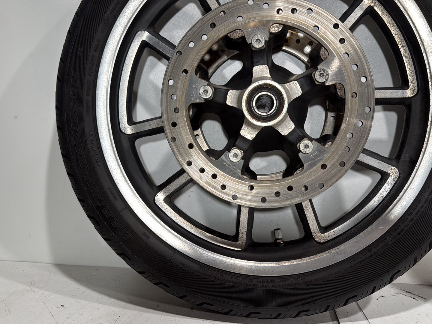 2015 Harley Dyna Low Rider FXDL OEM Front & Rear Wheel Rim Tire