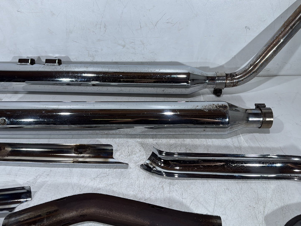 1992 Harley Electra Glide Touring OEM Exhaust 1 Header Muffler Silencer Slip On
