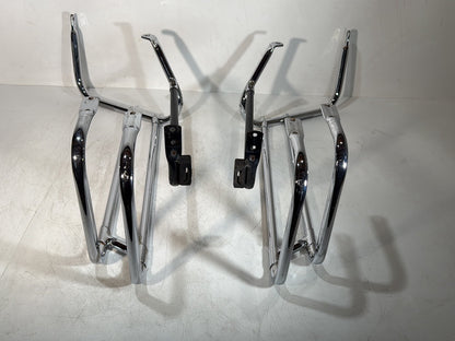 1984 - 1998 Harley-Davidson Touring Electra Glide Classic Rear Left Right Saddlebag Guard Rails Bar  	49193-93